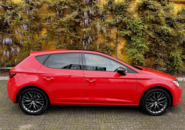 Seat Leon cena 49900 przebieg: 134000, rok produkcji 2015 z Warszawa małe 254